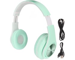 VT Goods - Draadloze Bluetooth-koptelefoon - Ruisonderdrukking - Opvouwbaar - Groente - Over-ear - Geschikt voor telefoons en laptops