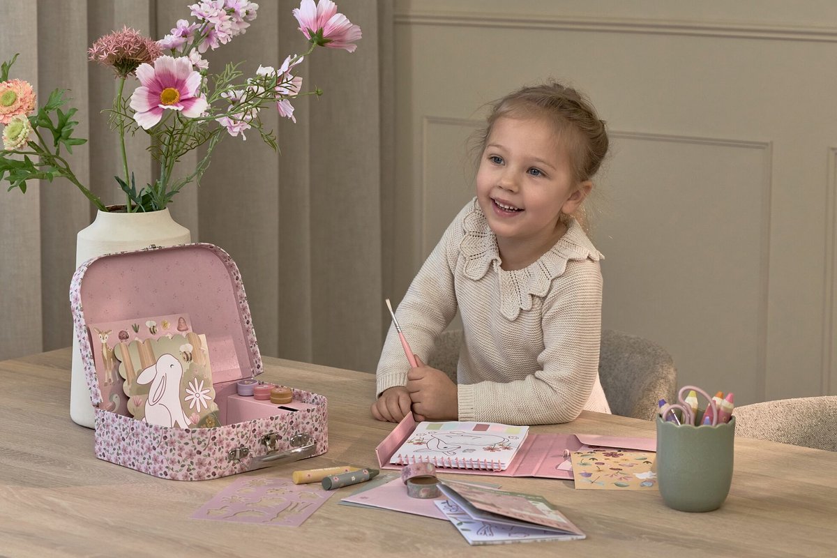 Little Dutch knutselkoffer Rosa Fairy Garden - creatief speelgoed - cadeautip — afbeelding 11