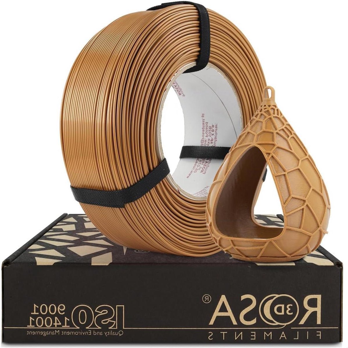 3D Printer Filament - PETG Draad - Gedetailleerd Printen - Hoge Snelheid - 1 kg - Bruin