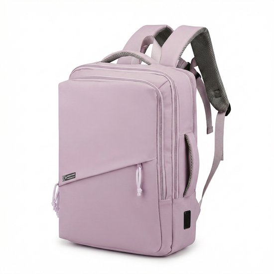 Volkano Handbagage Tas 40 x 30 x 20 - Rugzak - Underseater - 20 liter - Dames & Heren - Transavia, Ryanair, Wizz Air, EasyJet, TUI - Roze