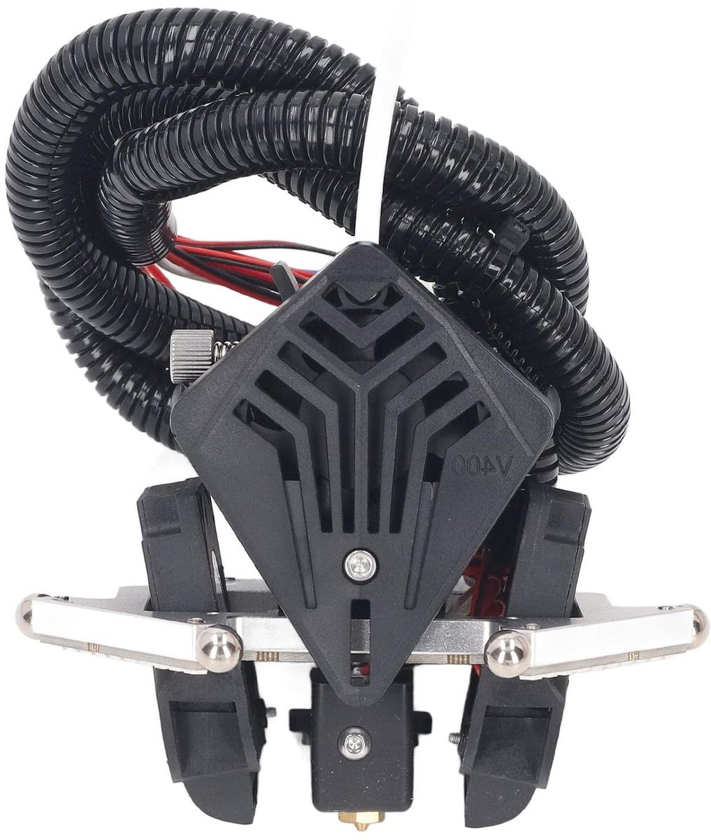 3D-printer Extruder Kit - Direct Drive Upgrade - Verbeterde Filament Toevoer - Intelligente Stroomafstemming - 555 g - Zilver