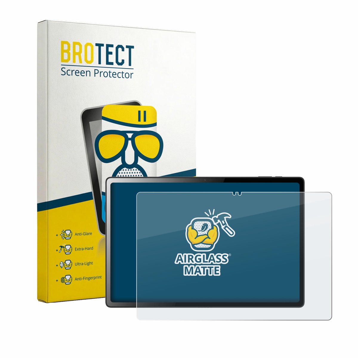 BROTECT - Screenprotector voor Logicom Tab XL 14 - Folie Beschermfolie Beschermglas matte