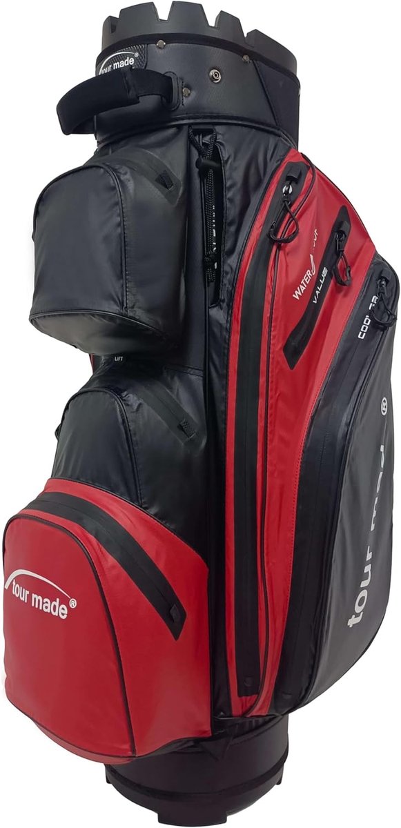 Waterdichte Golftas - Trolley Bag Organizer - Golfen met Regen - 14 Verdelers Systeem — afbeelding 4