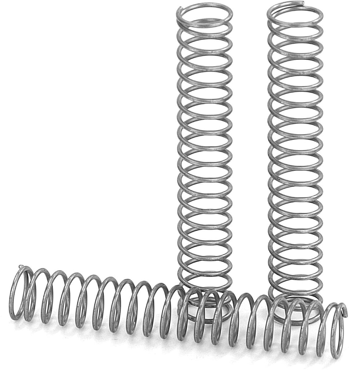 Drukveren Roestvrij Staal - Compressieveren Set - Mechanische Toepassingen - Hoge Elasticiteit - 20 Stuks 35mm - Metaal