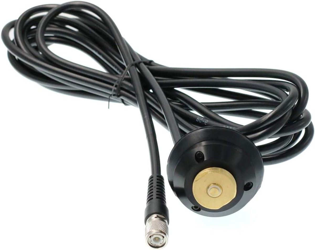 Radio Whip Antenne - GPS Kabel - Basisstation Verbinding - TNC Connector - 5 Meter - Zwart