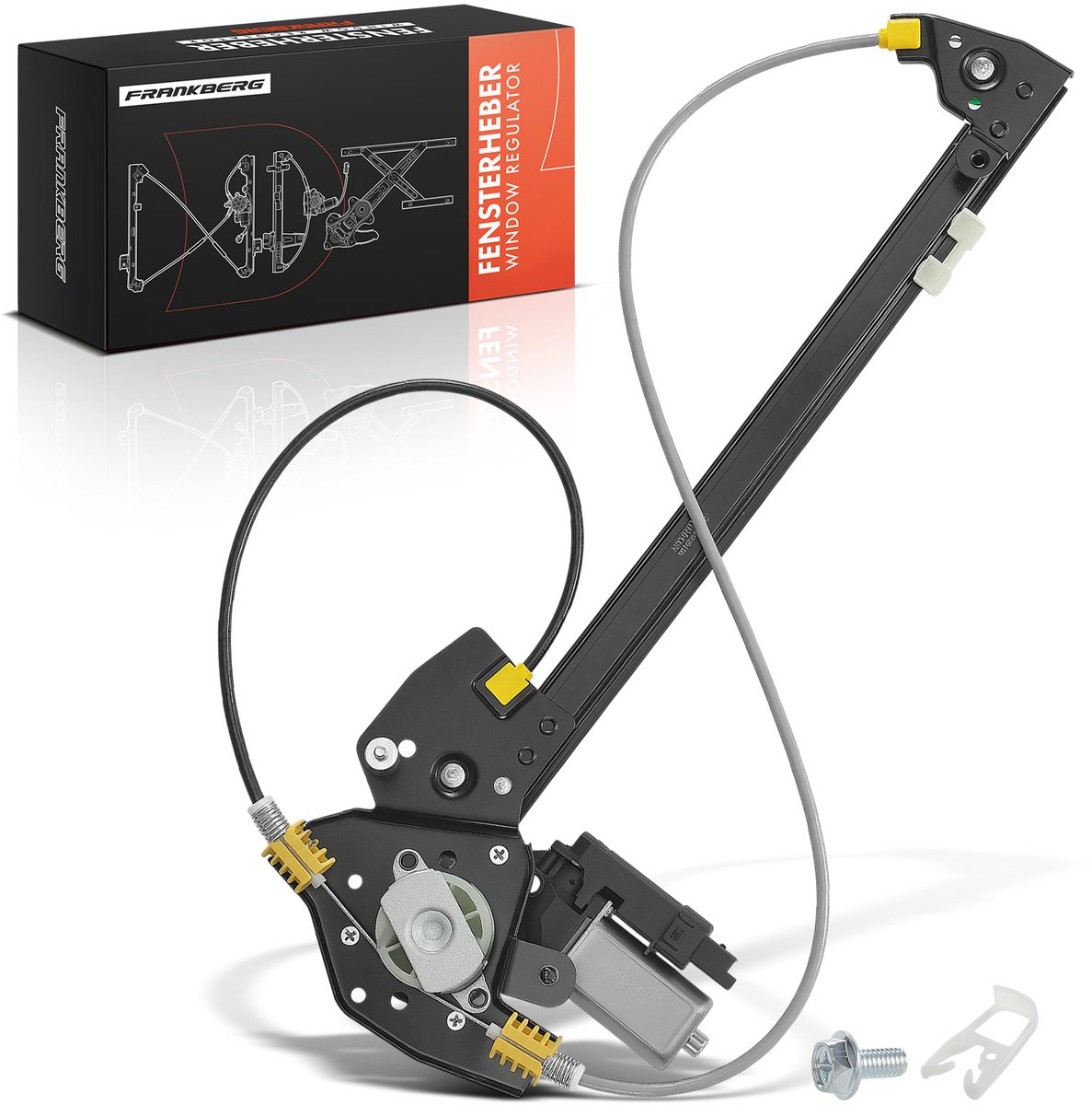 Frankberg 1x raamregelaar achter links voor Renault Laguna II