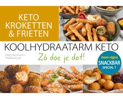 Keto kroketten en friet - Snackbarspecial 1 - serie Koolhydraatarm KETO eten. Zó doe je dat!