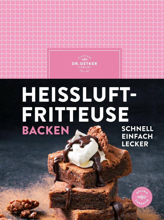 Heißluftfritteuse backen - cover
