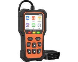 OBD2 Bluetooth motor foutcodelezer met 2.8 inch kleurenscherm, live data, freeze-frame en EVAP/O2 tests