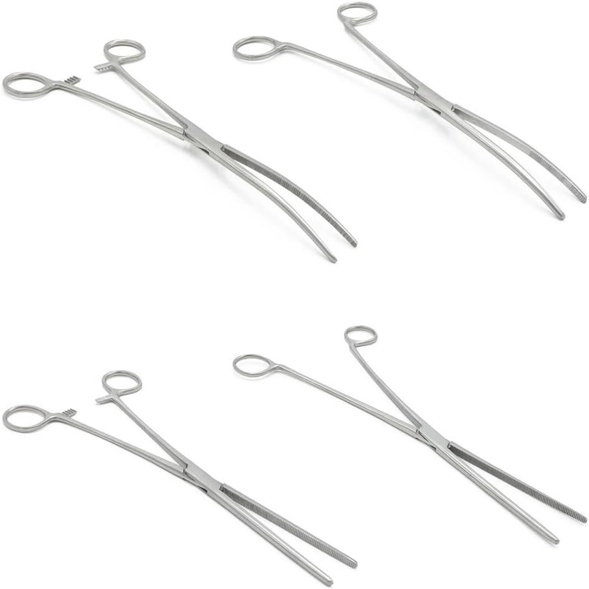 Voertang RVS - Voedingspincet - Dieren Voeren - Vergrendelbare Grip - 30 cm - Zilver