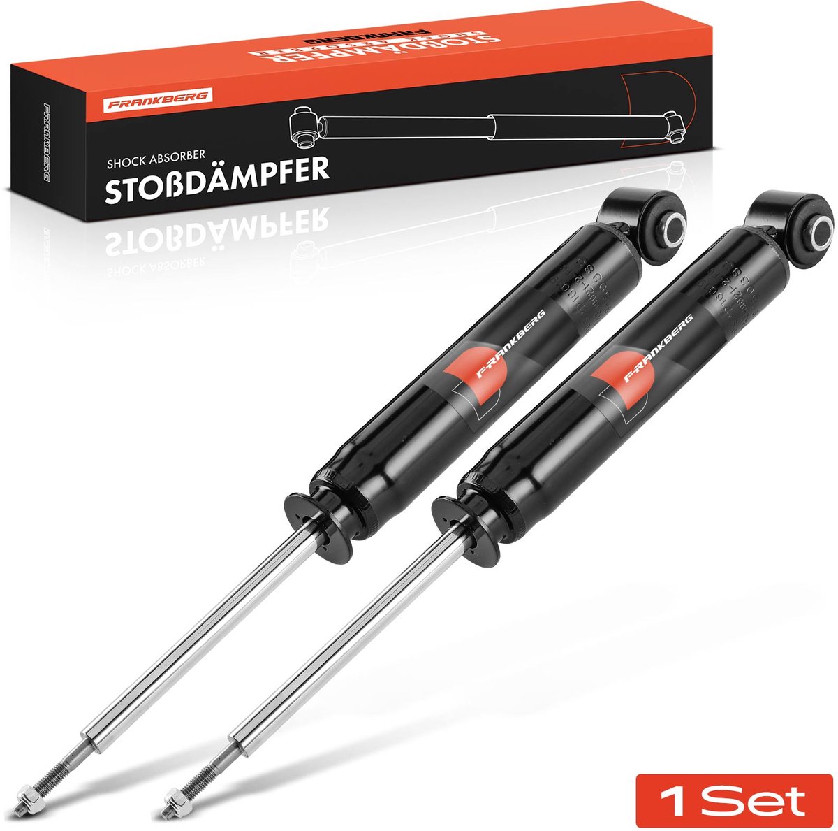 Frankberg 2x Demper Achteras voor FORD