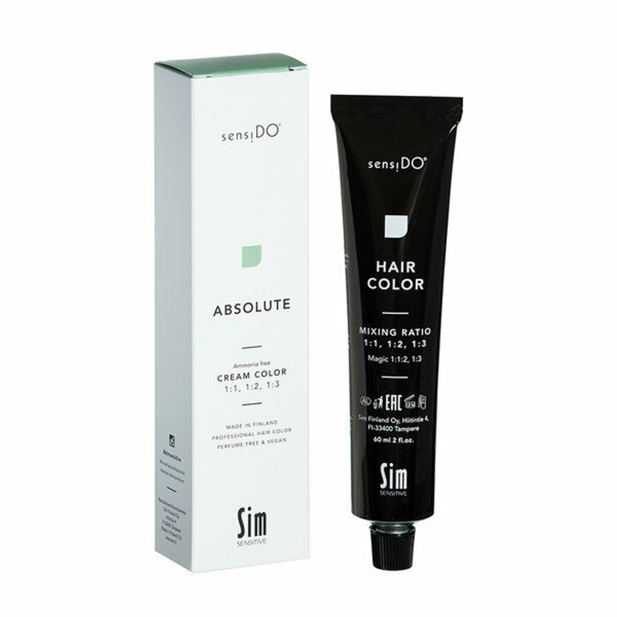Sim Sensitive SensiDo Absolute Ammonia Free Cream Color 7/444