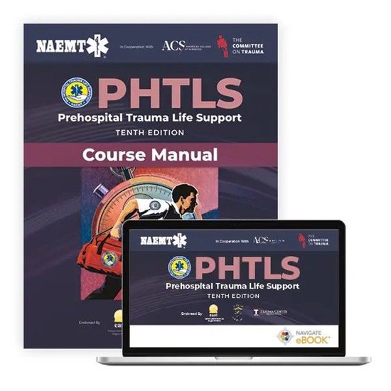PHTLS: Prehospital Trauma Life Support (eBook) with Course M ... - cover