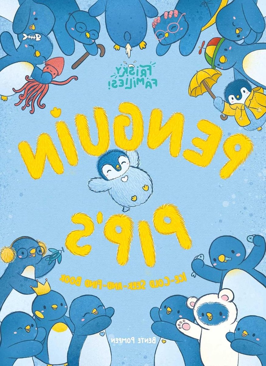 Zoek en Vind Boek - Puzzelboek Kinderen - Educatief Plezier - Vrolijke Pinguïns - 32 Pagina's - Full Color