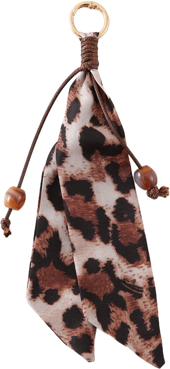 Emilie collection - telefoonkoord - tassenhanger - bag charm - panterprint