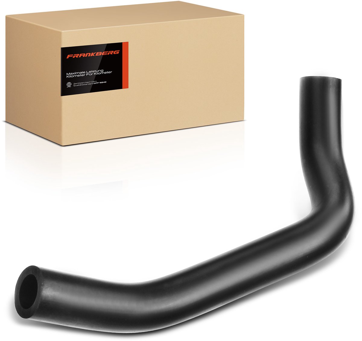 Frankberg 1x Koelslang Turbo Ladeluchtkoeler voor Fiat 500 Doblo