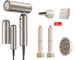 Dreame Pocket Pro - Goud - Professionele Haardroger 110.000 TPM - Snel drogen - Stil - Lichtgewicht - Alle haartypen - Negatieve Ionen - Compact - - 2026 version