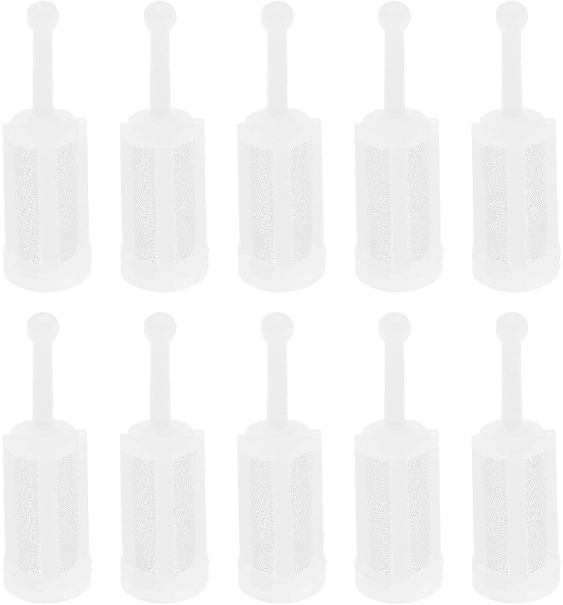 Store_8 - Filtro de pintura - Universeel spuitpistoolfilter - 40 stuks - Wit - Voorkom stof - Perfect voor verfprojecten