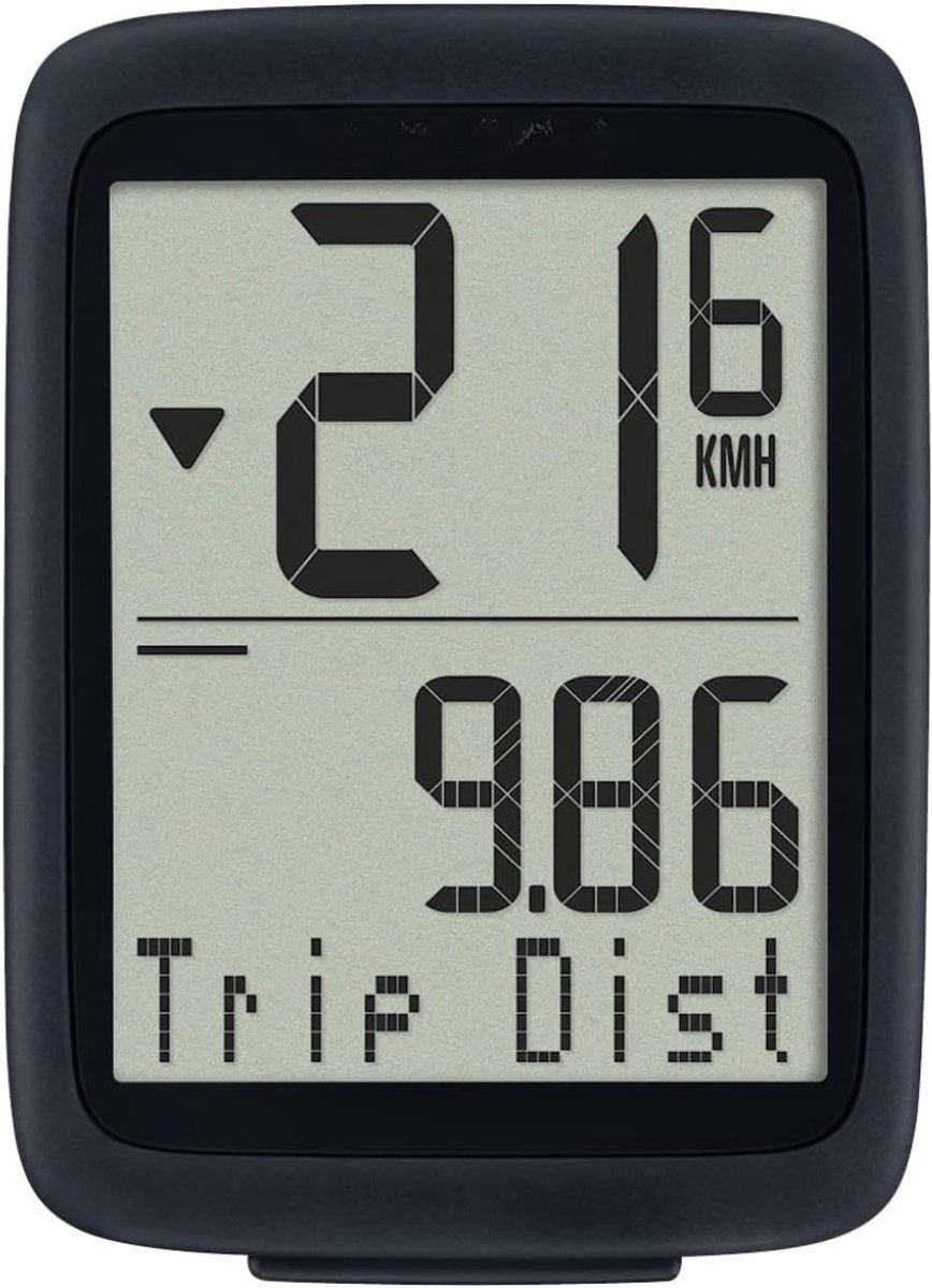 Nexvo® Kilometerteller Fiets - Kilometerteller - Zwart- 4cm x 2cmx 6cm