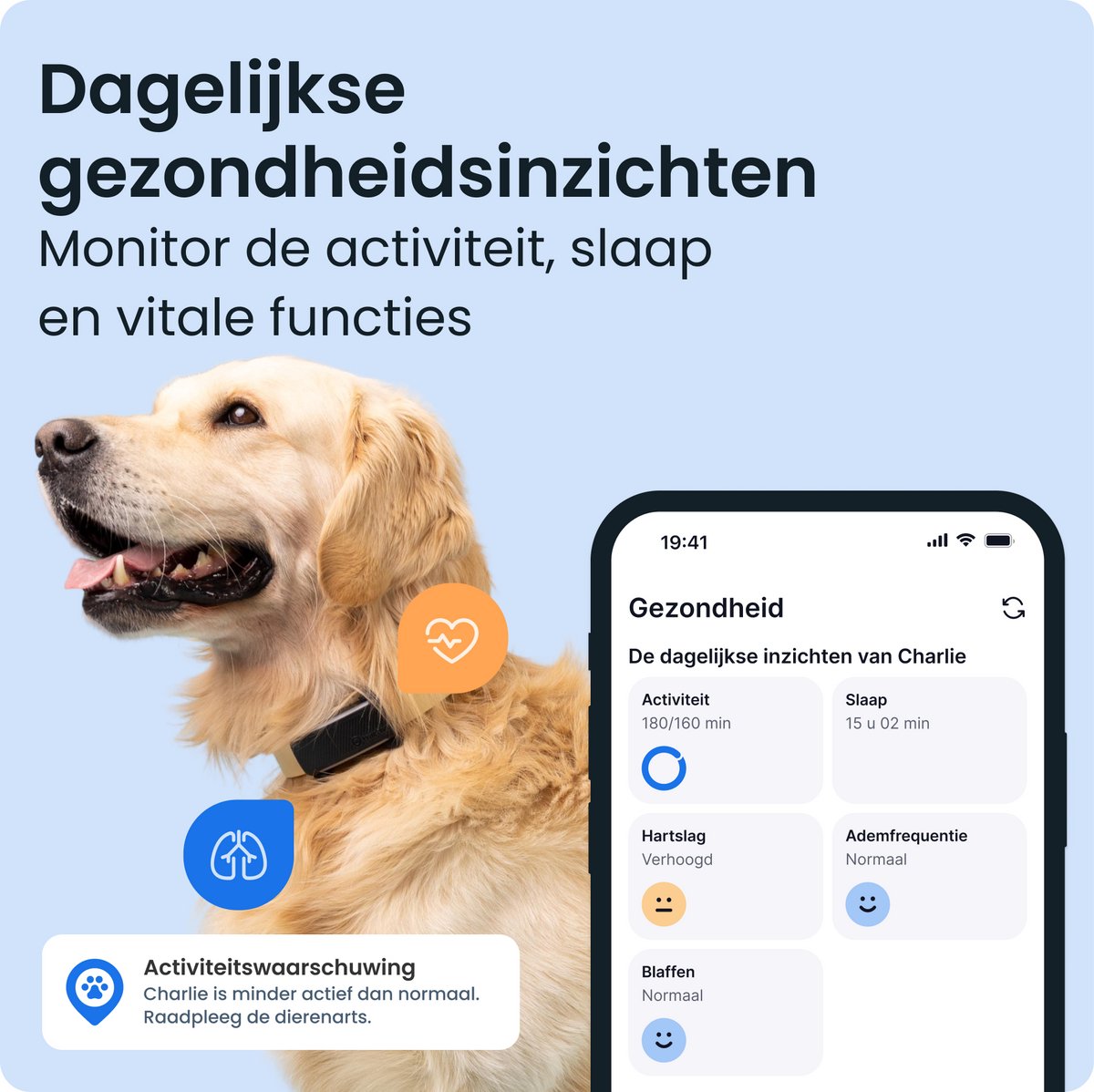 Tractive DOG 6 - Honden GPS met Gezondheid & Activity Functies thumbnail 3