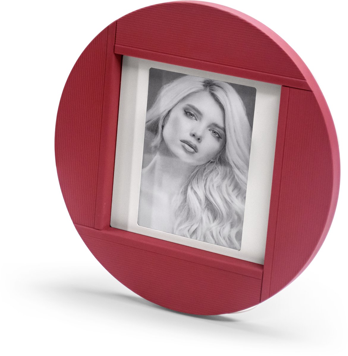 ARIT Fotohouder OPERA – Ronde Massief Beukenhouten Fotolijst 13 x 18 cm – Rood