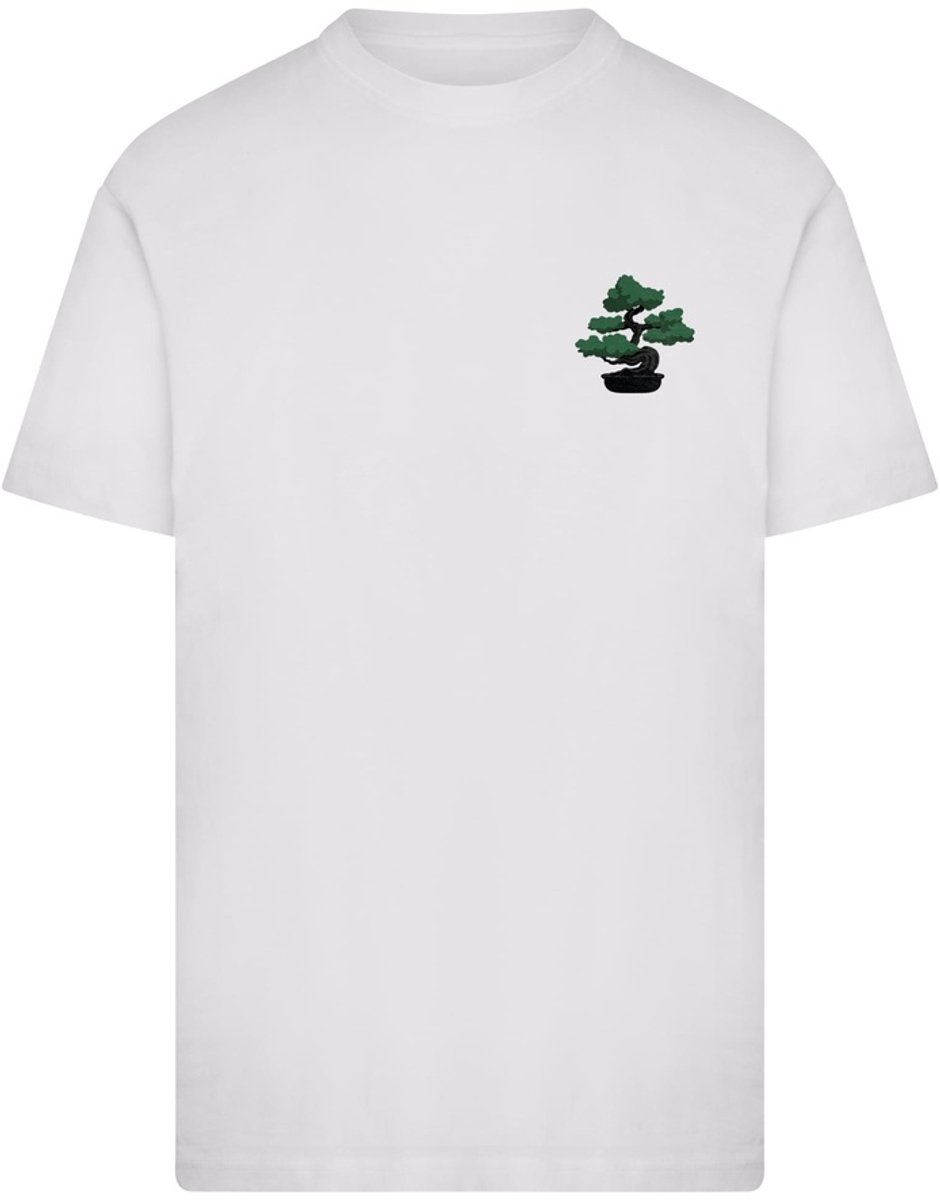 Mister Tee Money Tree Perfect Place For Shade Heren Tshirt 4XL Wit