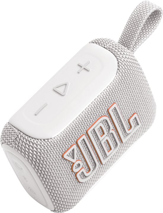 JBL Go 5 - Draadloze Bluetooth Mini Speaker - Voor Onderweg en Thuis - Sfeerverlichting - Draadloos Muziek Box - Boxje - 10 uur - IP68 - Waterdicht - Wit van Merkloos — afbeelding 3
