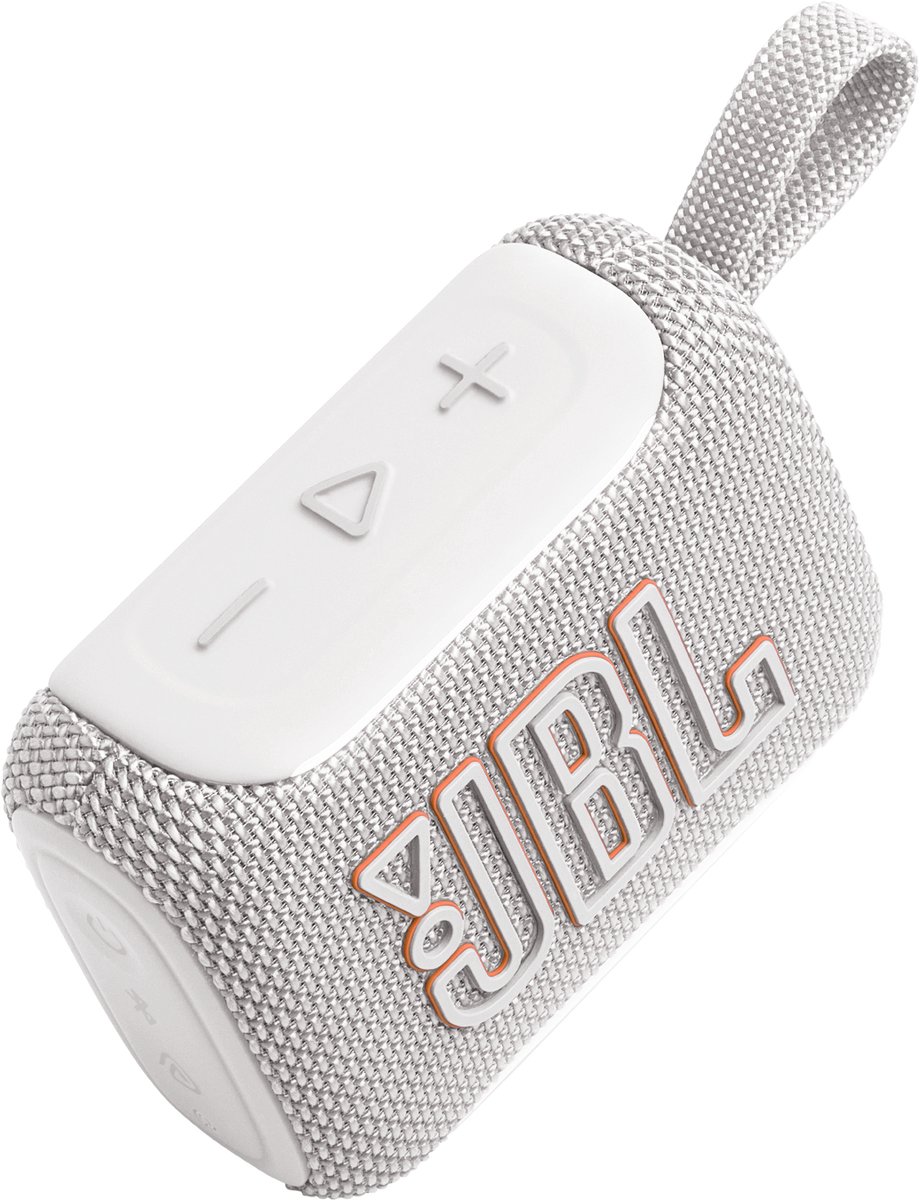 JBL Go 5 - Draadloze Bluetooth Mini Speaker - Wit thumbnail 3