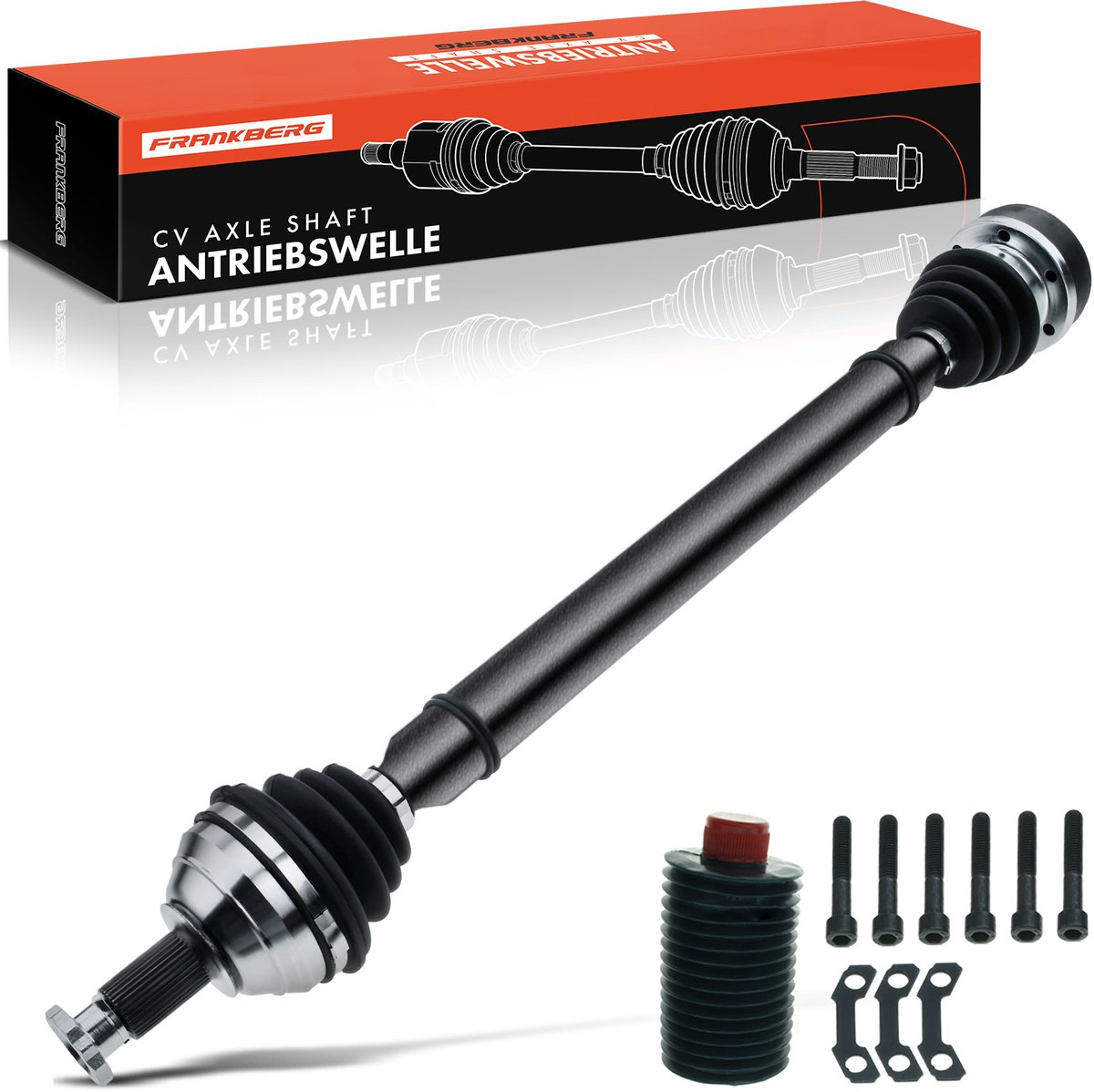 Frankberg 1x Aandrijfas Vooras voor VW Polo 9A Fox Audi A2 Seat Skoda