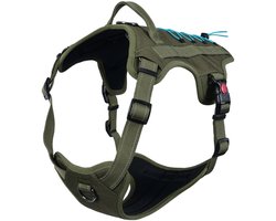 Rukka Bliss X Trek Hondentuig - Verstelbaar Hiking Tuig - Reflecterend - Met Handgreep - Maat L