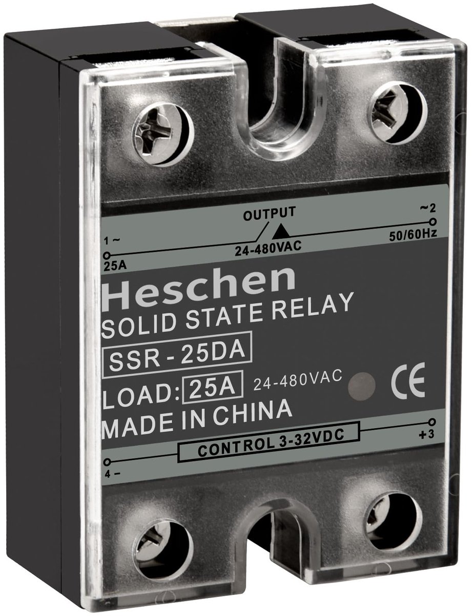 Vt products - DC/AC Solid State Relais - SSR-25DA - 25A voor beveiliging - Compact formaat - Betrouwbaar en efficiënt - Geschikt voor diverse toepassi