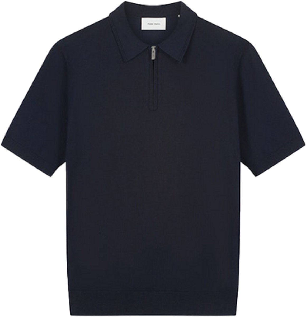 Pure Path Zip Knitted Polo
