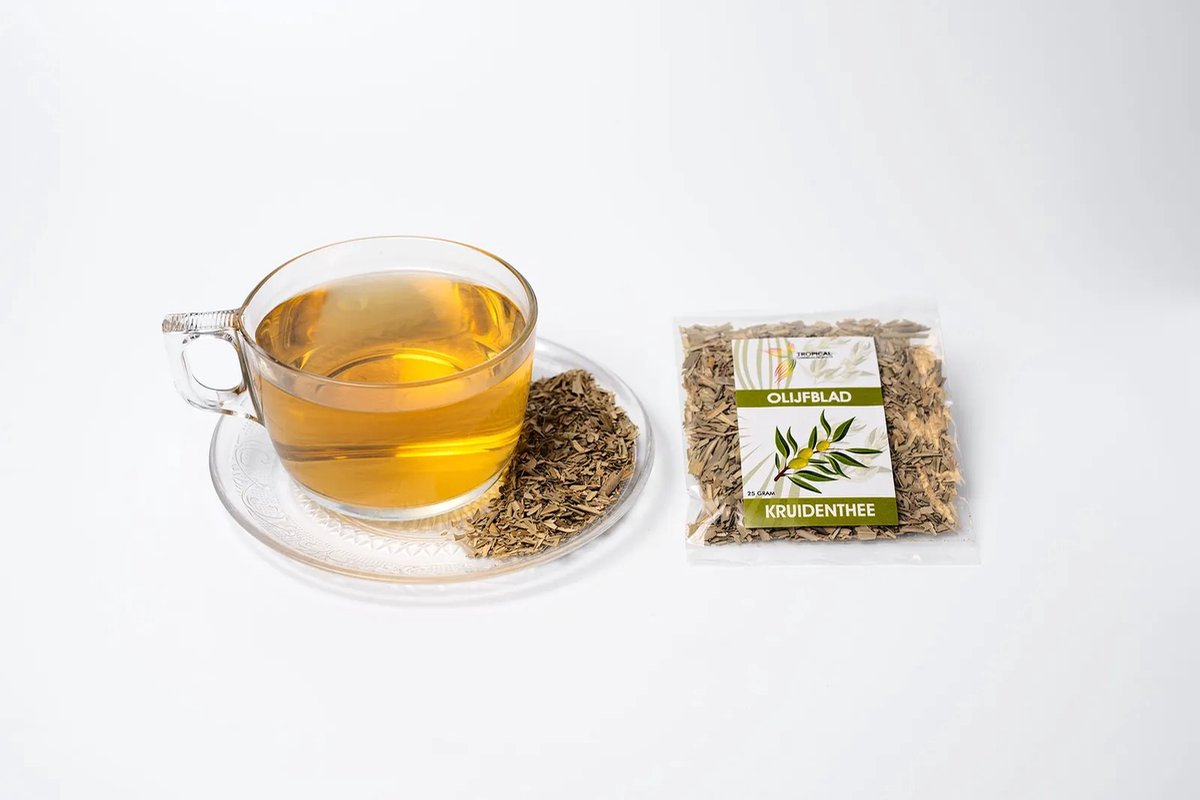 Olijfblad Kruidenthee – Cafeïnevrije Kruidenthee – Losse Kruidenthee – 25g
