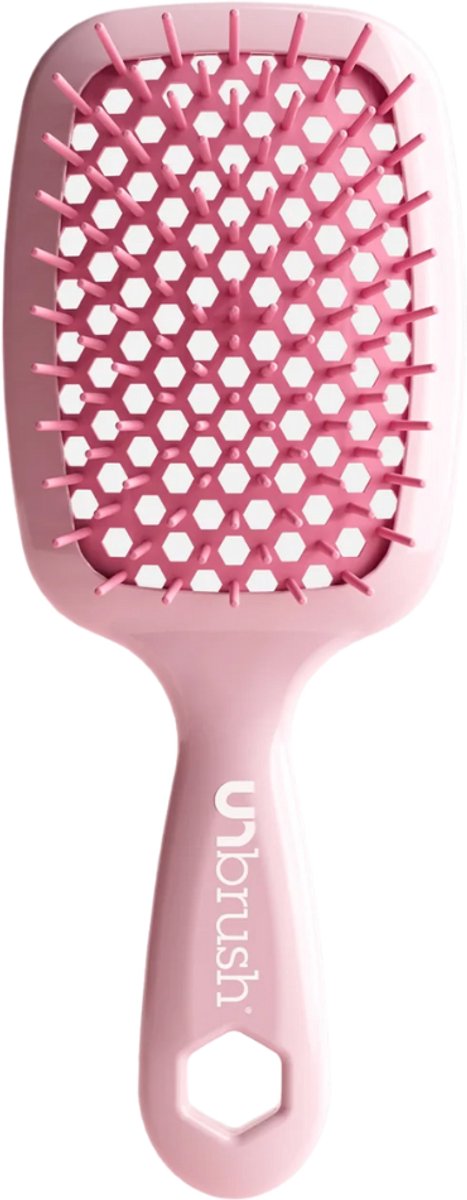 UNbrush Detangling Hair Brush Pastel - Peony