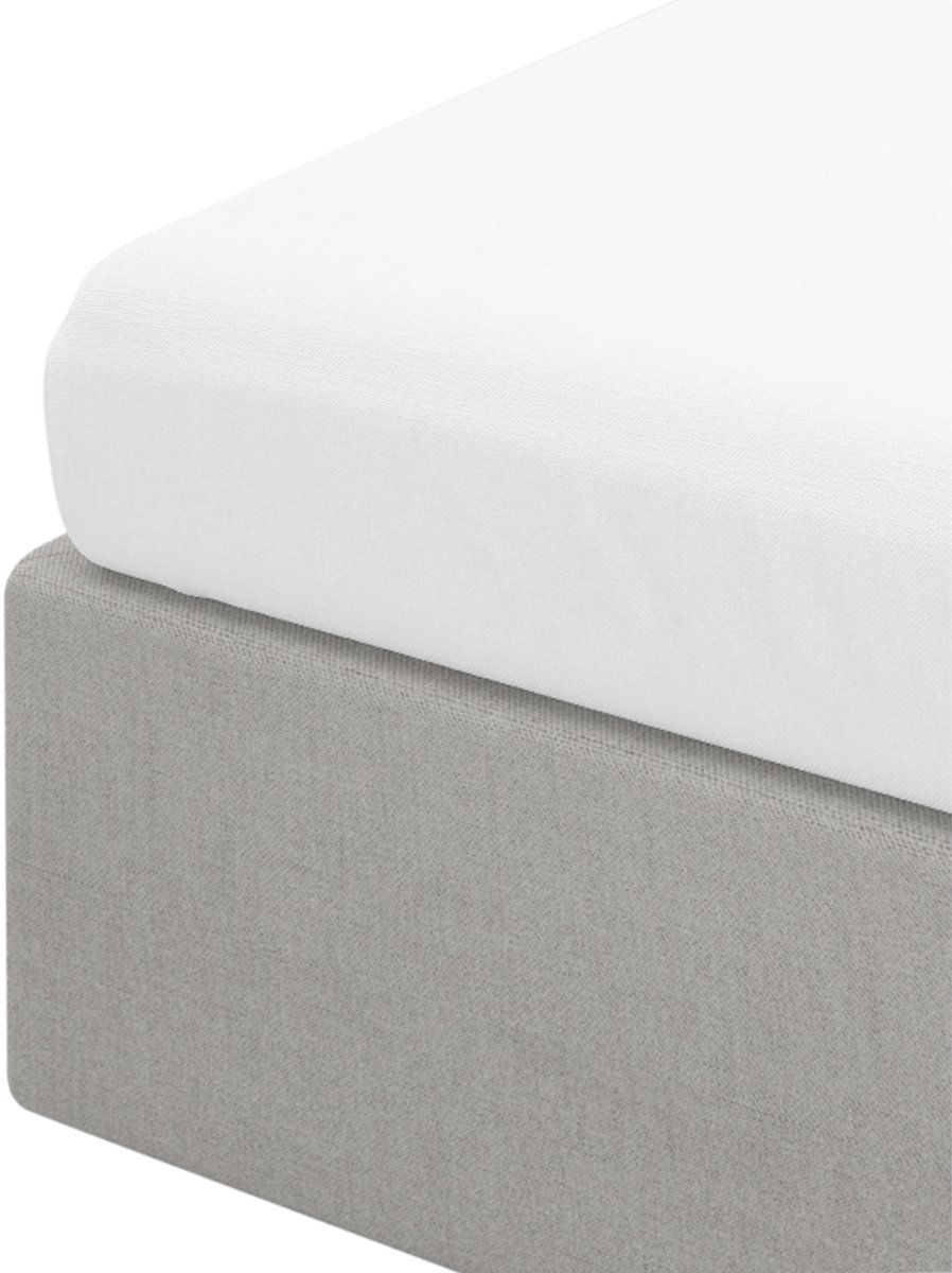 HOMLA LAUKO - BEDDING - Beddengoed - Dekbedovertrek - Renforcé Wit - 160x200 cm