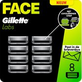 Gillette Labs Scheermesjes 8 stuks
