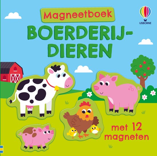 Magneetboek 1 - Boerderijdieren - cover