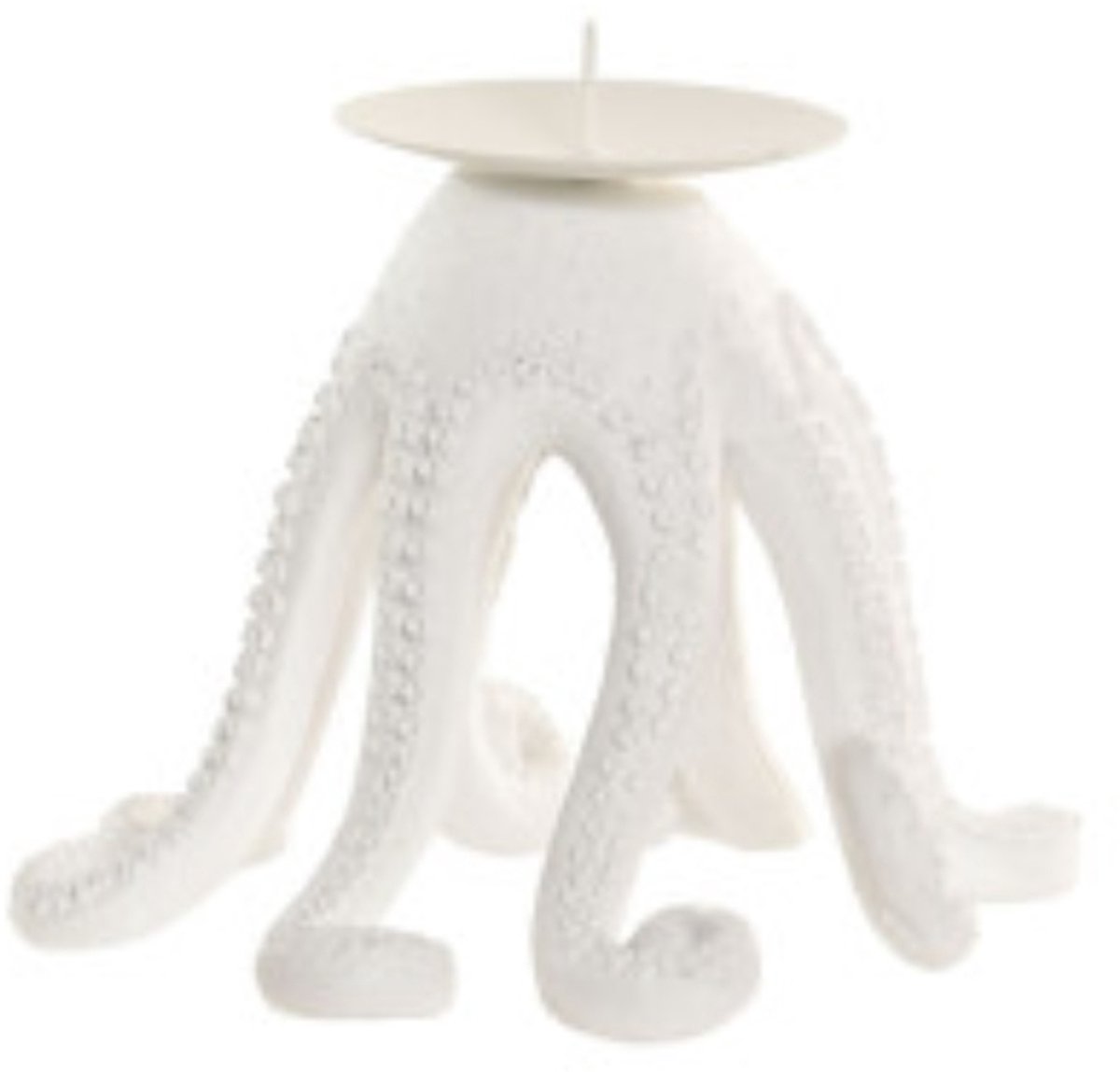 Octopus witte kandelaar - Item Int.