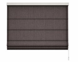Vouwgordijn 60x180 cm – Heytens Store Bateau Voile Structuur – Lichtdoorlatend – Auto-Stop Mechanisme – Antraciet