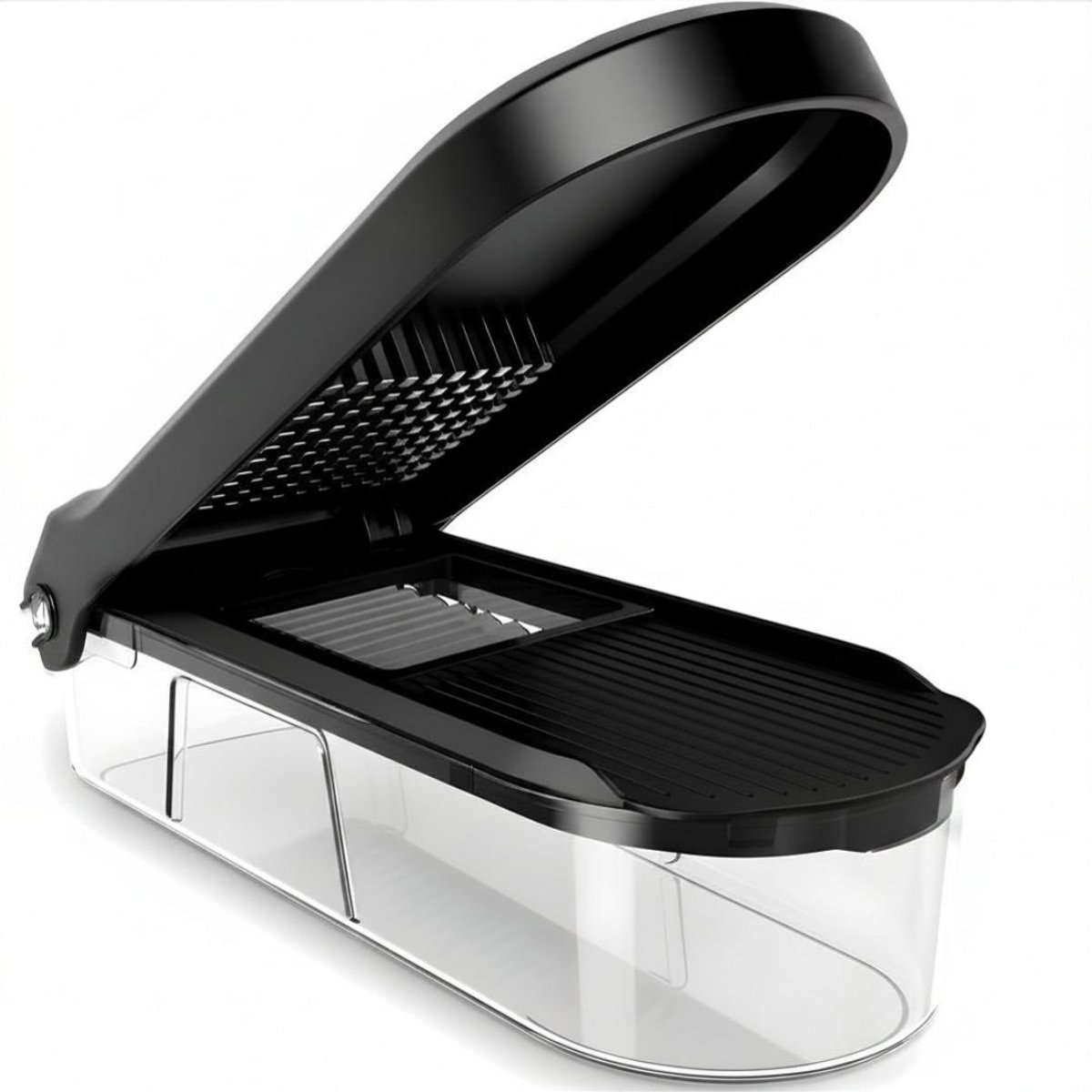 DnA® Mandoline - Groentesnijder - Groentensnijder - Groentesnijder Handmatig - Zwart - 26cm x 13cm x 9cm