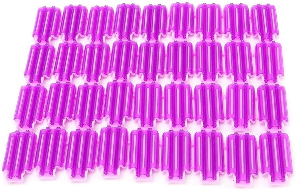 Handmatige Krulstaven voor Golvend Haar, 36/45 Stuks Haar Salon Styling Rolls, Perfect voor Krullen en Volumineus Haar
