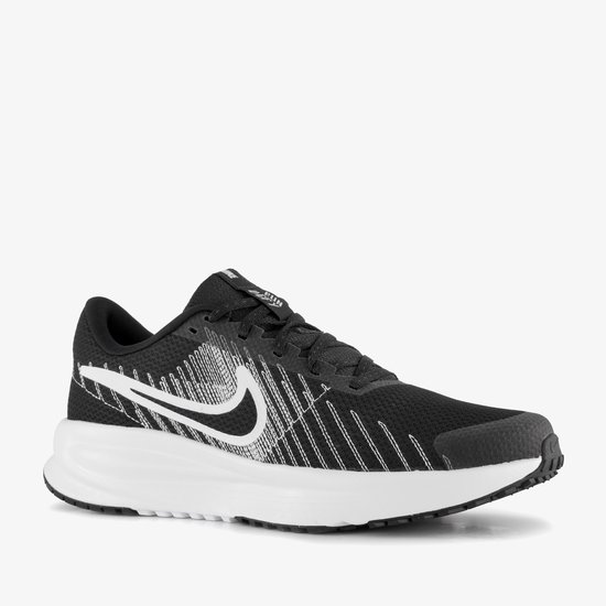 Nike Run Defy heren hardloopschoenen zwart wit - Maat 46 - Uitneembare zool