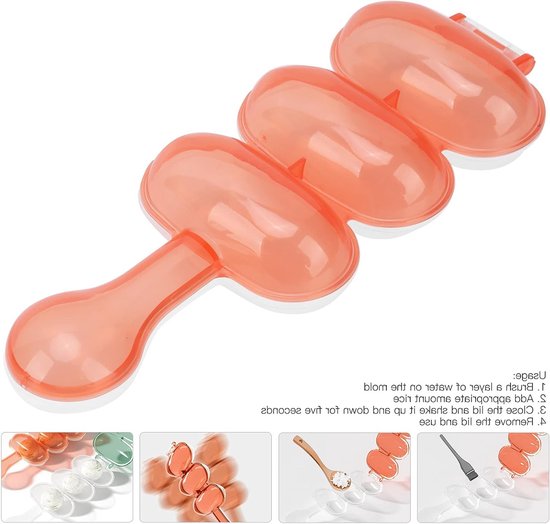DIY Lunch Rice Ball Maker - Creatieve Molen voor Rijstballen en Voedseldecoratie in de Keuken van Merkloos — afbeelding 2