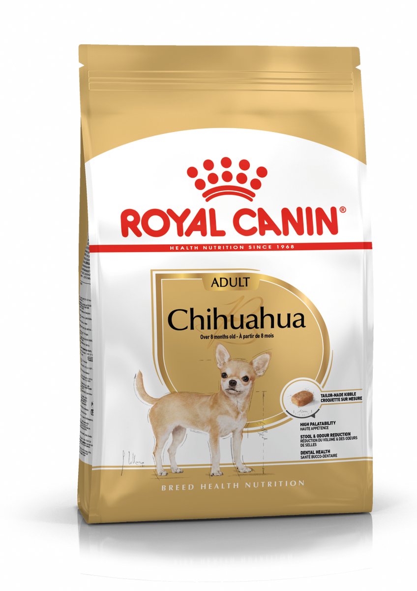 Bol.com Royal Canin Chihuahua - 1.5 KG - Adult - Hondenbrokken aanbieding