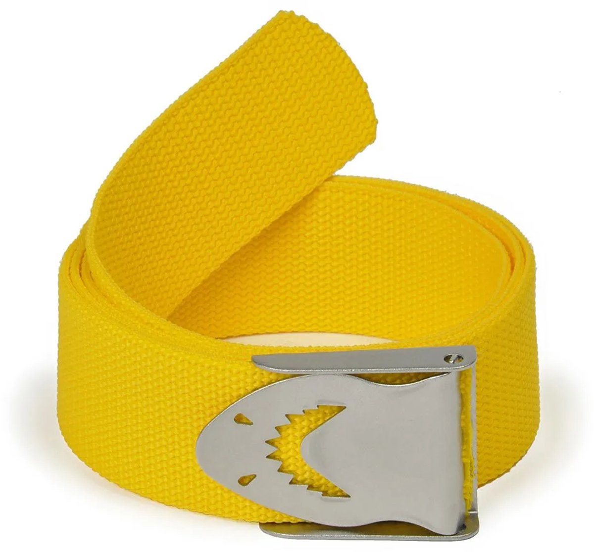 Best Divers Shark Buckle Riem Geel
