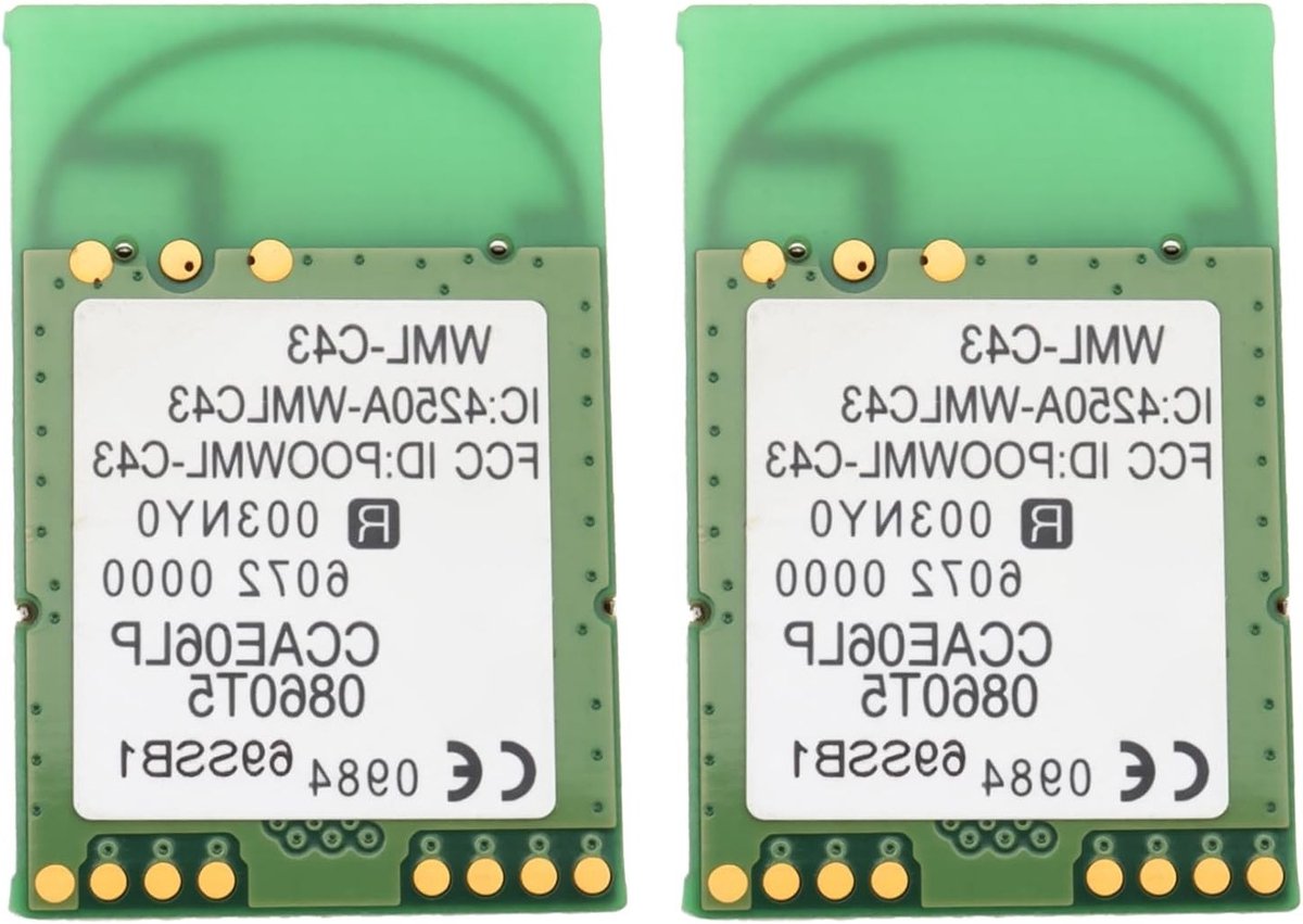 2 Stuks Bluetooth Module voor Game Console, Compatibel met Nintendo Wii, Draadloze Verbinding en Gemakkelijke Installatie