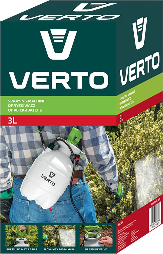 Verto Drukspuit 3 Liter van VERTO — afbeelding 5