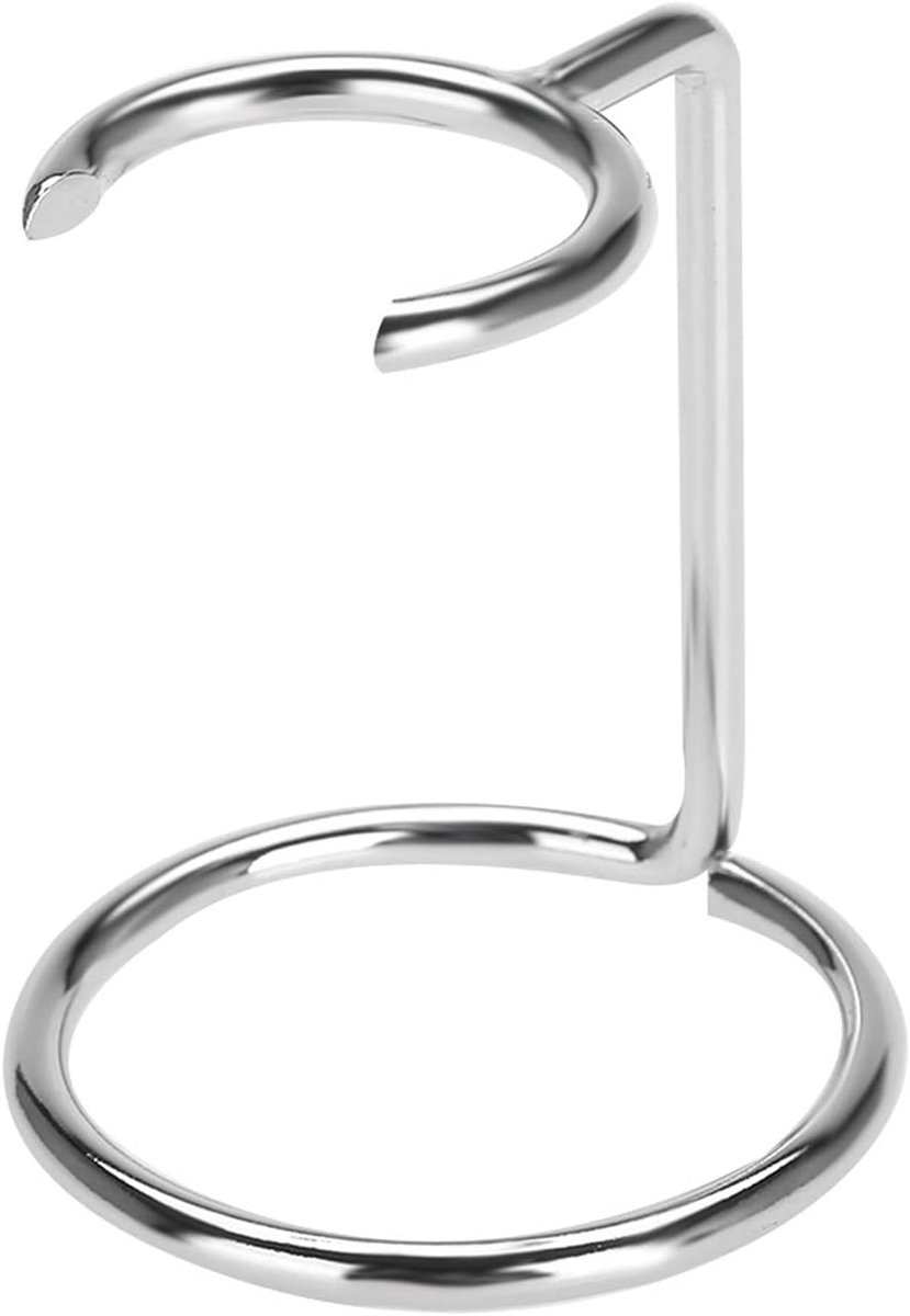 Metalen Scheerborstelhouder voor Thuis en Reisgebruik - Stijlvolle Opbergstandaard voor Scheerbenodigdheden en Baardverzorging