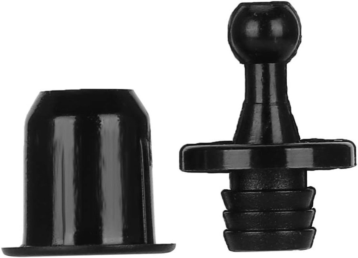 10 Paar Plastic Drukknoppen voor Speaker Grill - Bevestigingssystemen voor Geluidsboxen en Netten