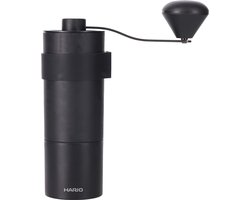 HARIO Koffiemolen Mini Black Pro - Zwart - Roestvrij Staal